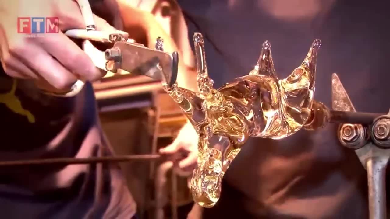 Make an ornament out of glass. It looks really beautiful