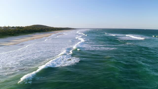 Beautiful Waves to Stay Away Looking at the Sea