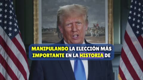 Donald Trump denuncia que repiten la falacia del COVID para robar las elecciones del 2024