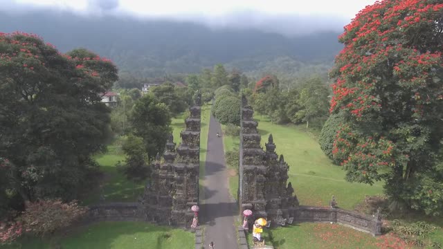 Arial View Bali Gate