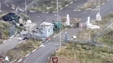 Ukraine has published the first official video of its offensive in the Kursk region.