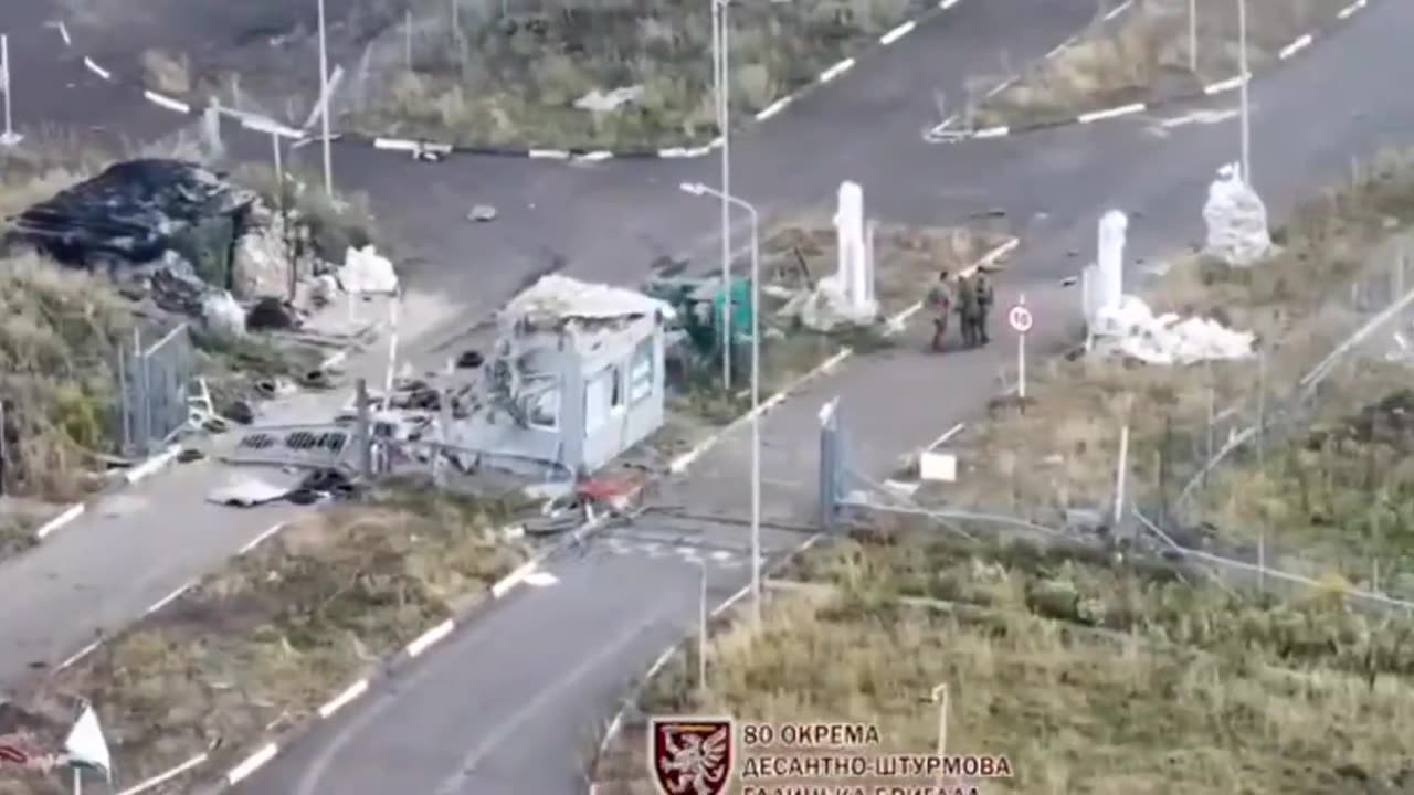 Ukraine has published the first official video of its offensive in the Kursk region.