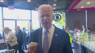 Ice Cream Joe Biden: Our Economy Is Strong As Hell