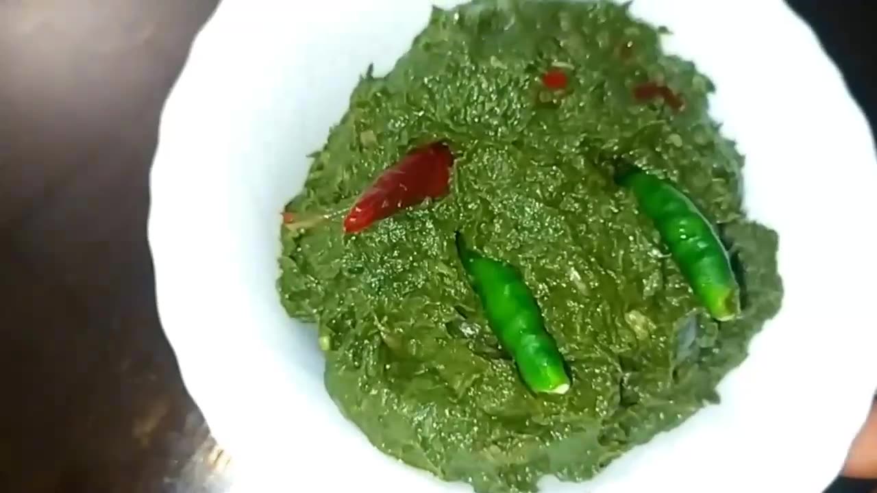 Yummy Kachu Pata Bharta Recipe