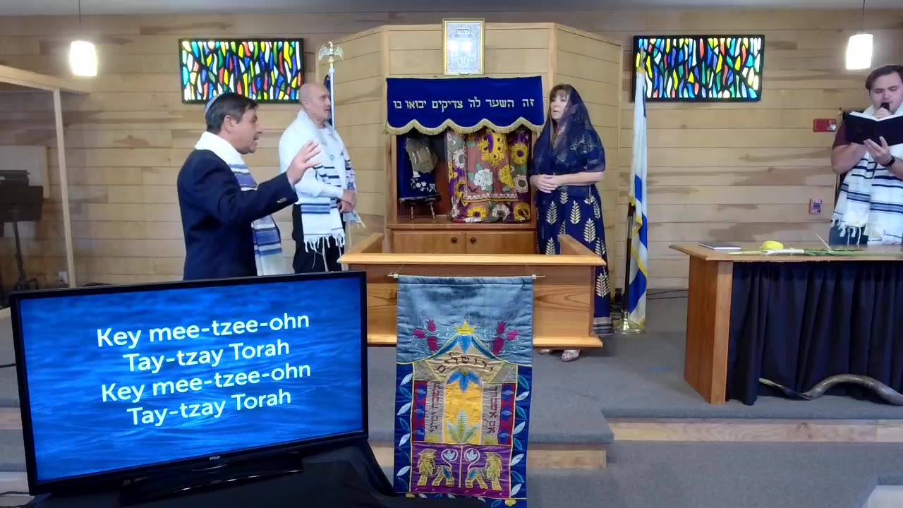 Sukkot service on September 30, 2023