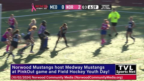 Norwood Field Hockey gets win at Pink Out game over Medway