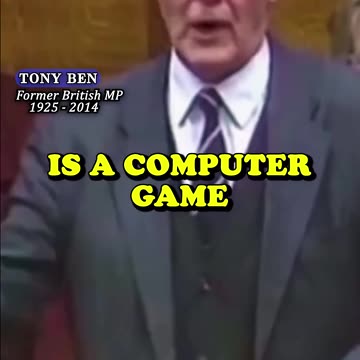 Tony ben on war - circa 2000