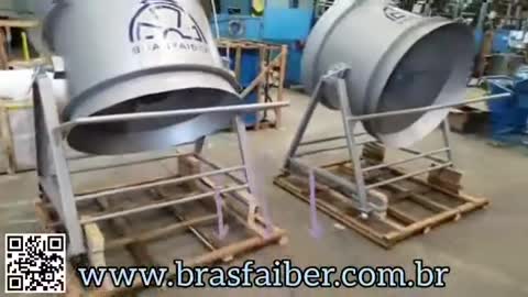 Exaustor Industrial com Carrinho | Brasfaiber Brasil