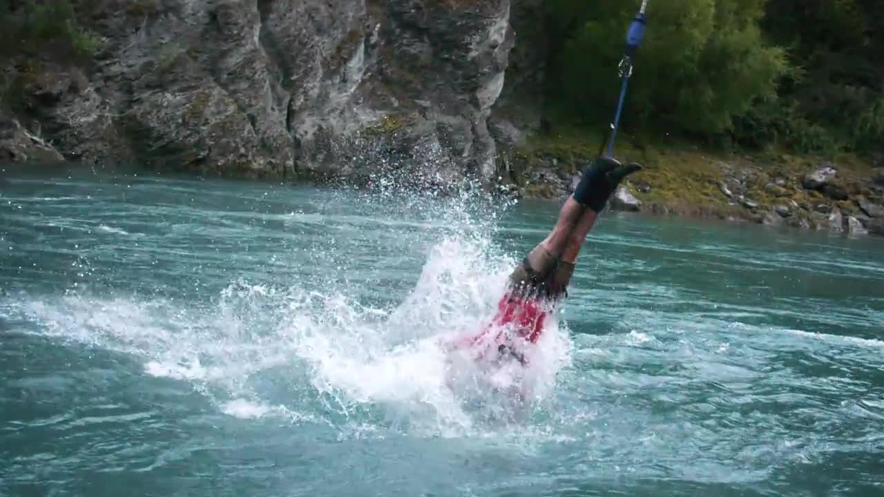 Extreme Bungy Jumping with Cliff Jump Shenanigans! Play On in New Zealand! 4K!