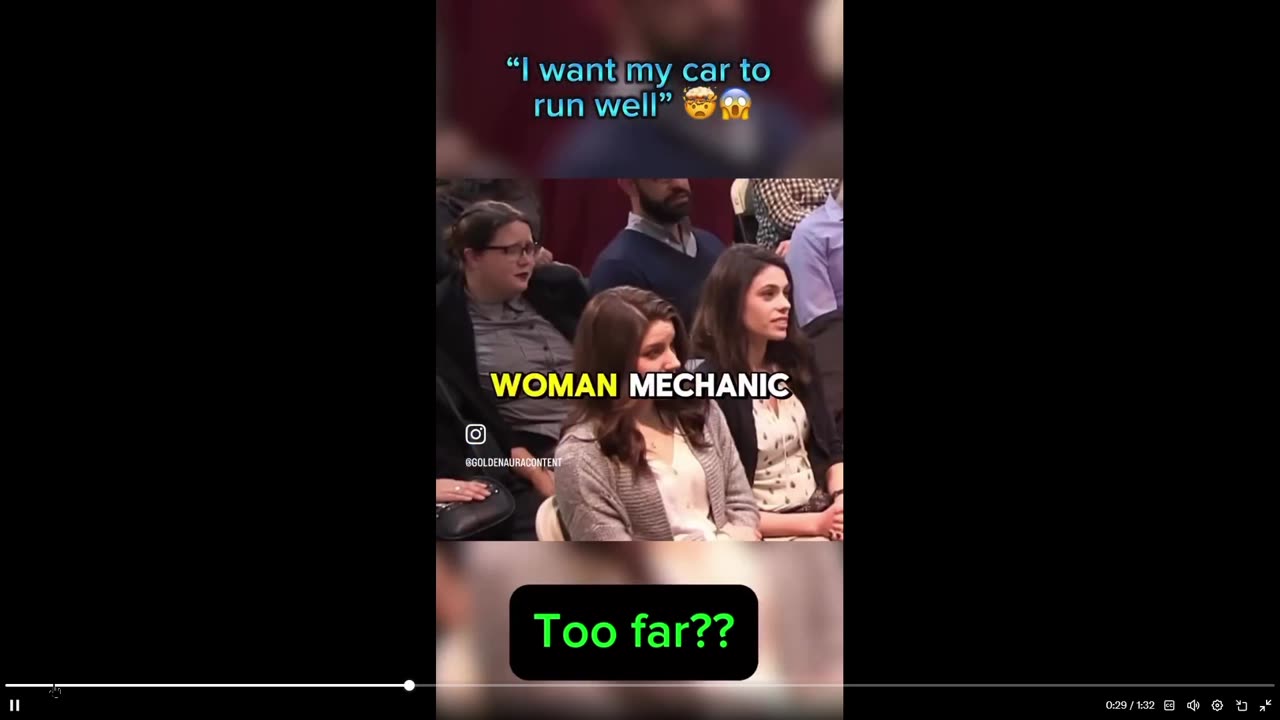 This dude trolls a bunch of women at a feminist meeting.