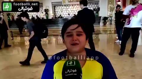 Young Ronaldo fan meets his hero after crying on TV