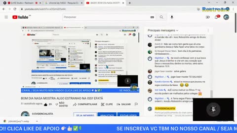 Canal Evidências - xOGmIzD5aWc - MOSCONAUTAS EM AÇÃO! NASA MOSTRA ALGO ESTRANHO NA ISS! EFATÁ