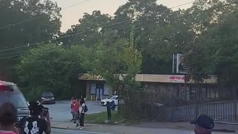 People Line the Streets in Georgia to see Trump
