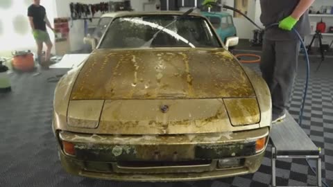 First Wash in 15 Years: ABANDONED Barn Find Porsche | CarCraft Pro