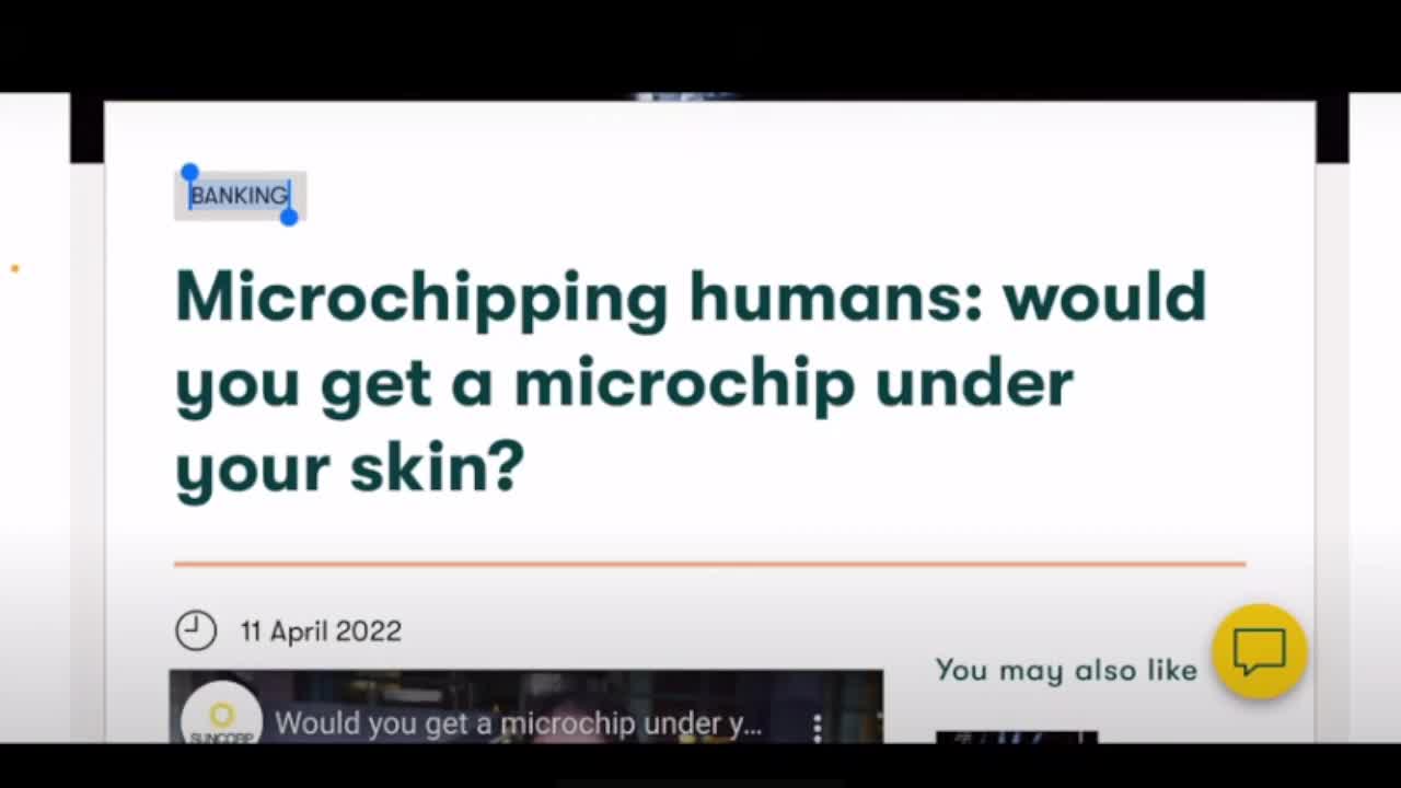 Australian bank plans for the chip!!!