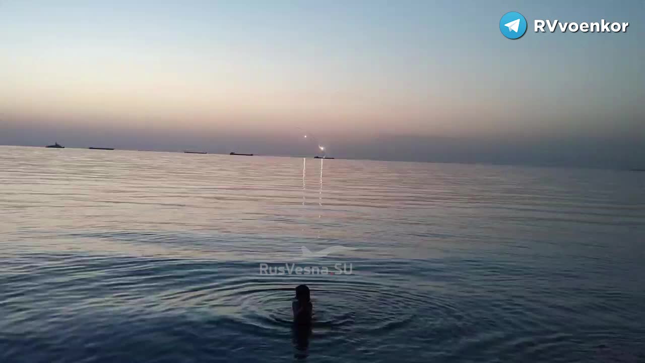 Ukraine War - The Black Sea Fleet struck with "Caliber" on targets in Ukraine