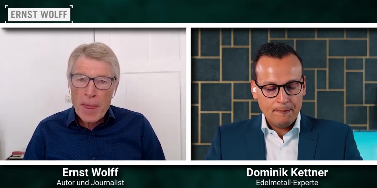Rezession, Ukraine-Krieg und Blackout - Ernst Wolff im Gespräch mit Dominik Kettner