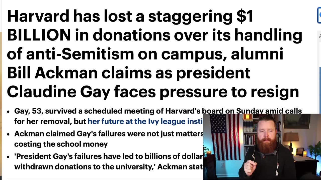 The SATANIC agenda of the Ex-Harvard President... Christian Reaction!