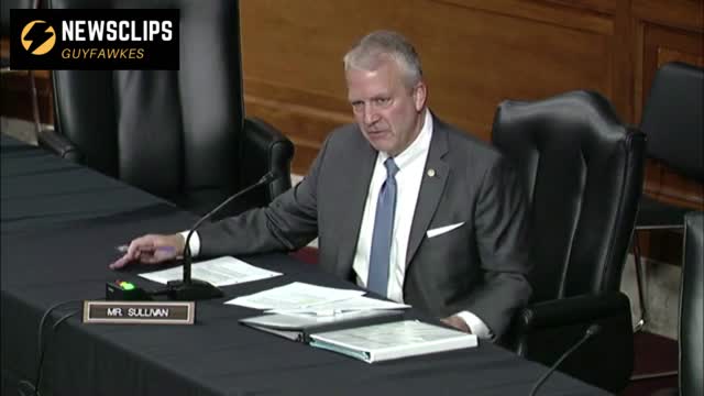 Senator Dan Sullivan To USAF Sec 'That's A 4% Cut To The Department Of Defence'