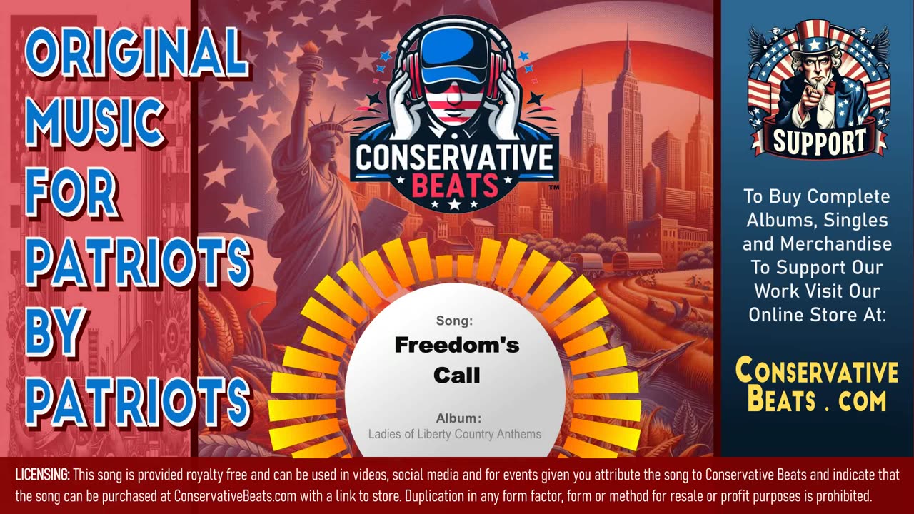 Conservative Beats - Album: Ladies of Liberty Country Anthems - Single: Freedom's Call