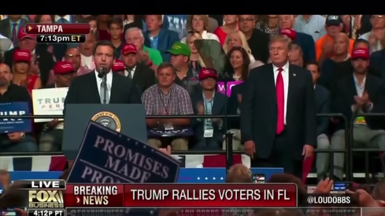 Proof Trump got DeSantis elected