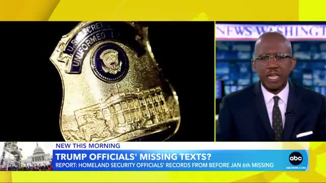 Jan. 6 texts reportedly missing from top Trump officials at DHS l GM