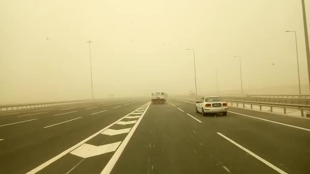 SAND STORM IN QATAR