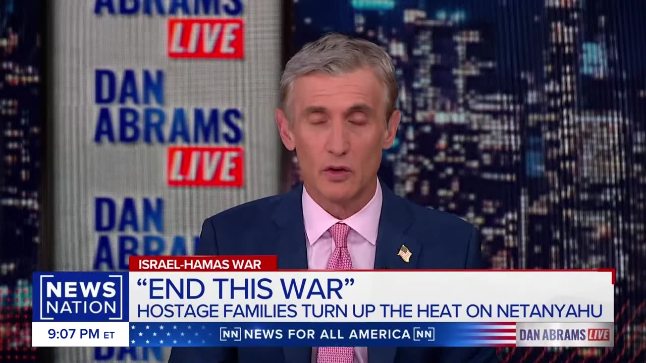 Dan Abrams: Netanyahu has no incentive to change hostage strategy | Dan Abrams Live