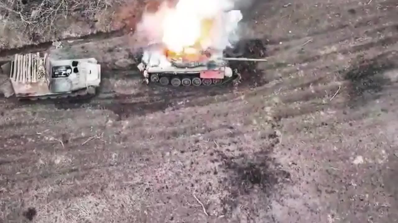 UA Perum group uses drones to defend against RU armor and infantry