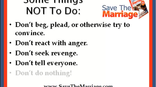 SAVING MARRIAGES SYSTEM