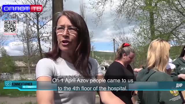 Resident reveals how the Azov Nazis set up firing points in hospital