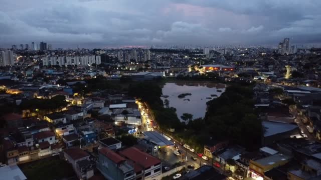 OLHA SÓ COMO É FINAL DE TARDE NO PERI ALTO DEPOIS DE MUITA CHUVA! | DJI MINI2 | LUCAS CAMARGO