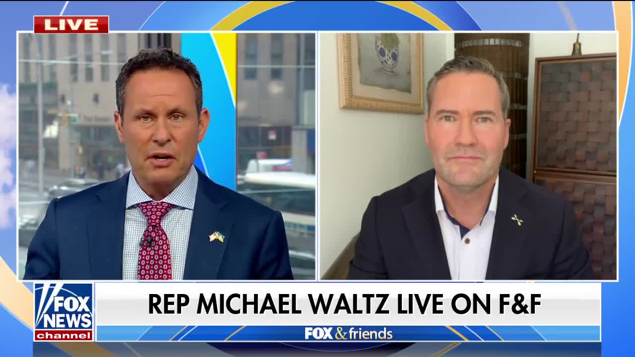 Rep. Michael Waltz slams Biden over Pelosi's potential Taiwan visit: 'This is a mess'