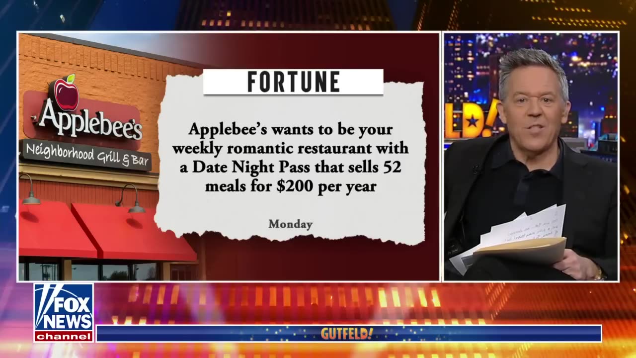 Greg Gutfeld tells the leftover jokes from the week