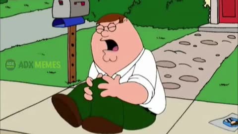 Peter Griffin hurts his knee