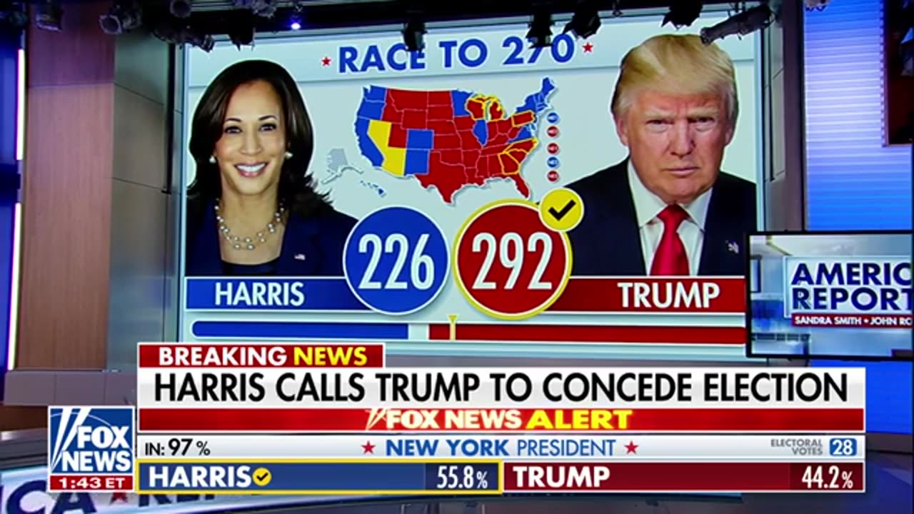 BREAKING_ Harris calls Trump to concede election