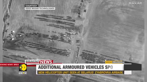 Satellite images show deployment of forces in southern Belarus | Russia-Ukraine conflict