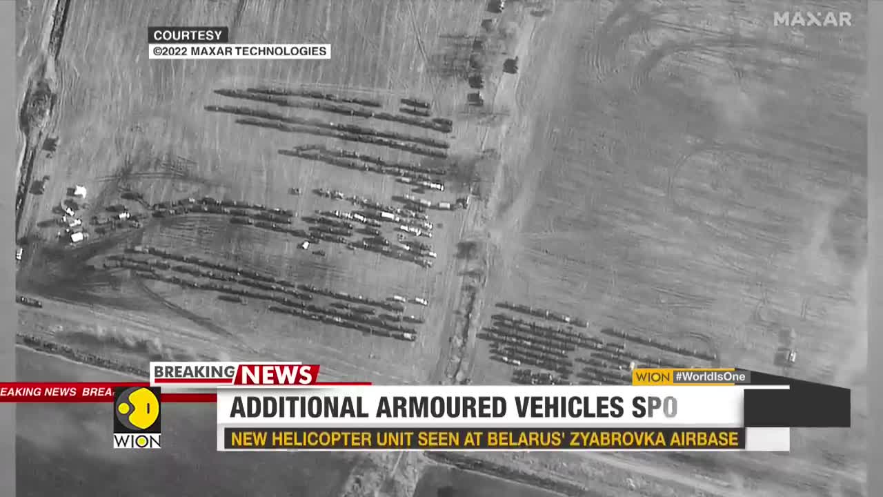 Satellite images show deployment of forces in southern Belarus | Russia-Ukraine conflict