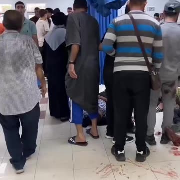 Ospedale di Gaza, forse oggi o ieri, non fa molta differenza