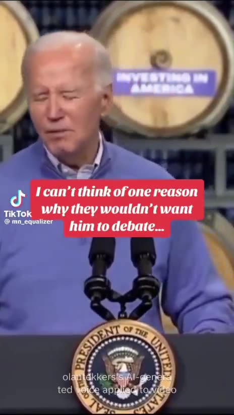 WITAF is he saying????