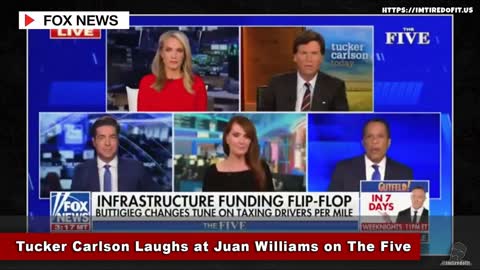 Tucker Carlson Laughs At Juan Williams On The Five