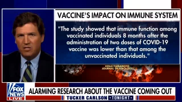 Tucker Carlson: The Lancet raised concerns with vaccines months ago. We need Answers. (7/22/2022)