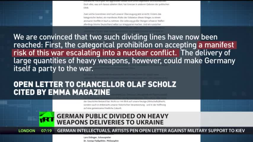 Thousands of Germans plead to govt against WWIII escalation