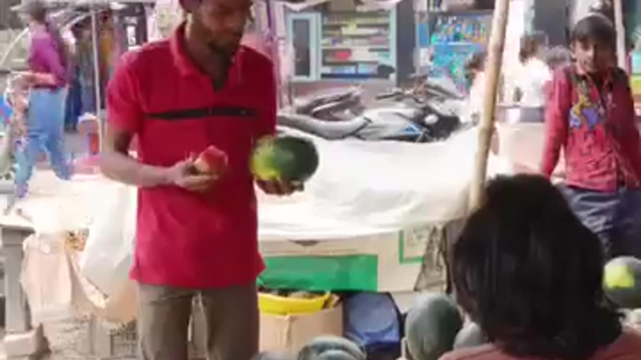 Water melon comedy scenes