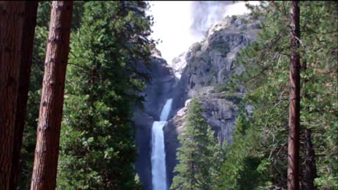 Nicholas at 12 at Yosemite falls