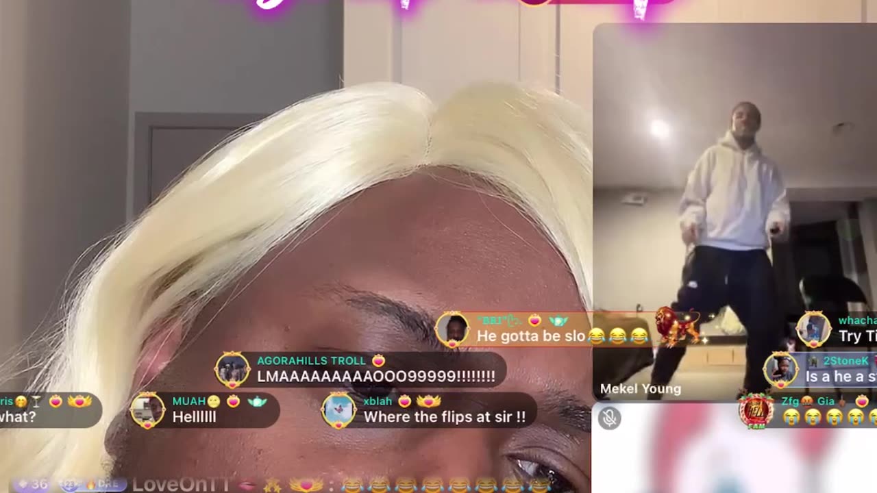 DreBaby/TomiKay talk to mentally challenged boy that danced 12/30/23 #bigoclipandsip