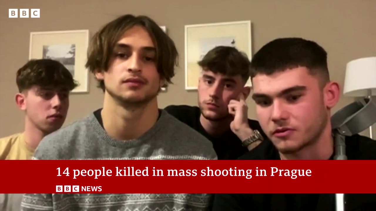 Prague shooting: Czech Republic declares national day of mourning | BBC News