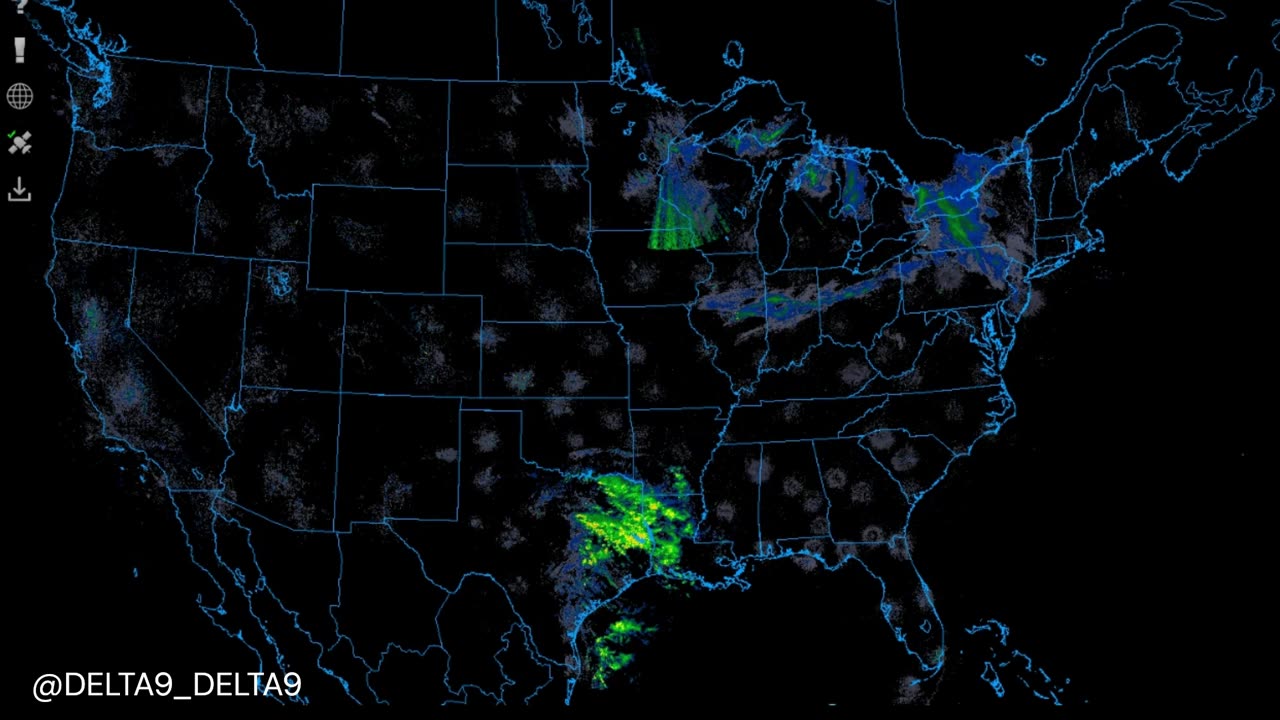 nexrad radar anomalies /glitches in the system over the states 4.12.24