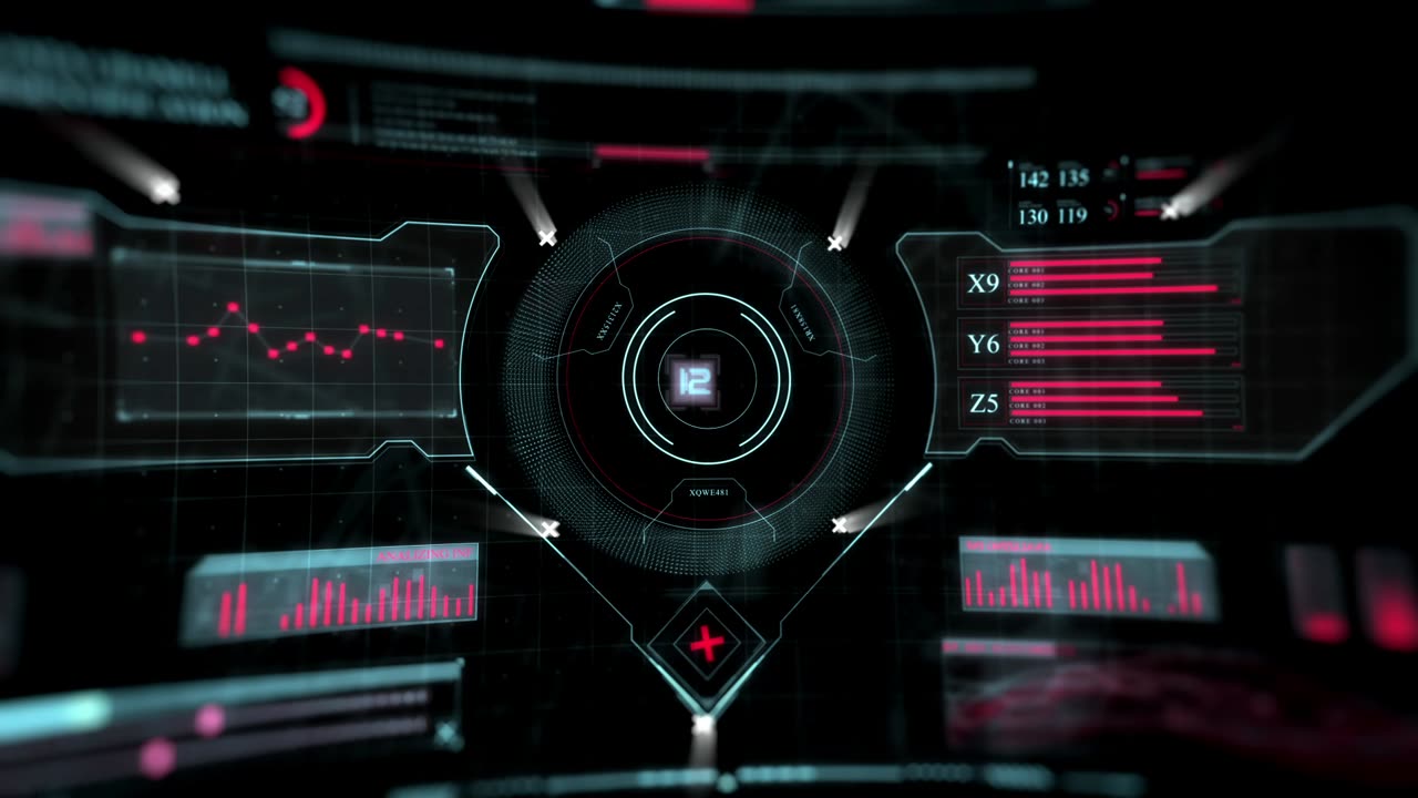 A technological and futuristic intro!