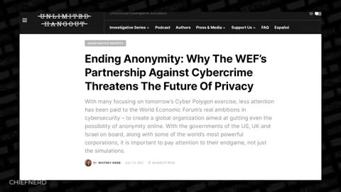 Whitney Webb: Cyberattack to except Digital ID